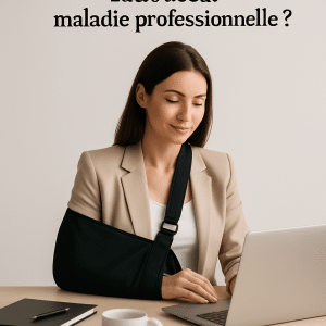 peut on travailler en étant en maladie professionnelle