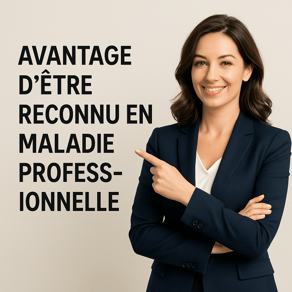quel avantage d'être reconnu en maladie professionnelle pour la retraite