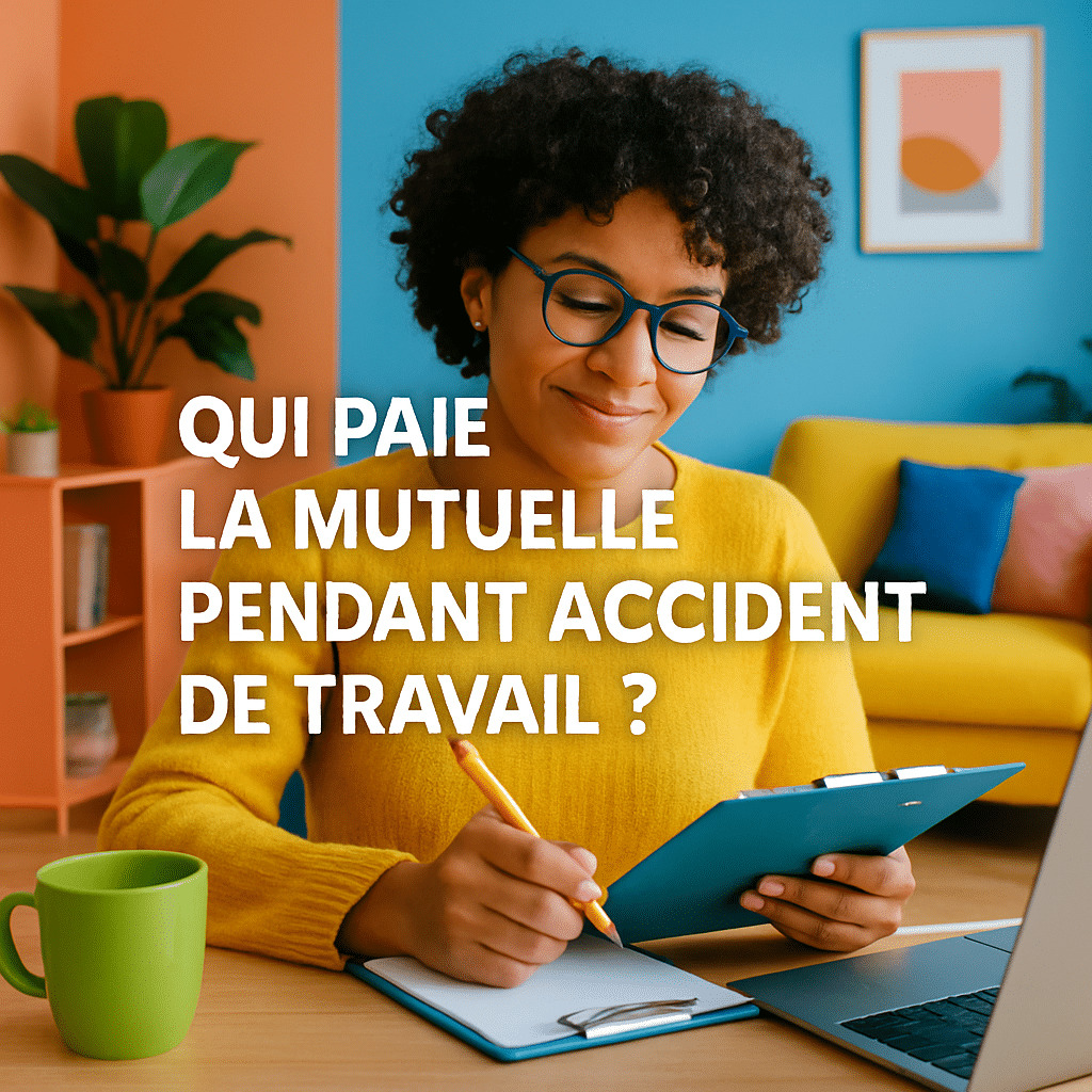 qui paie la mutuelle pendant accident de travail