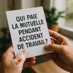 qui paie la mutuelle pendant accident de travail