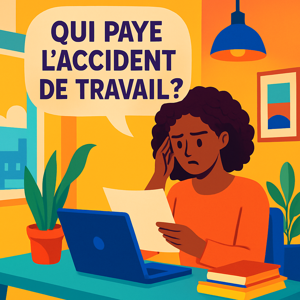 qui paye l'accident de travail